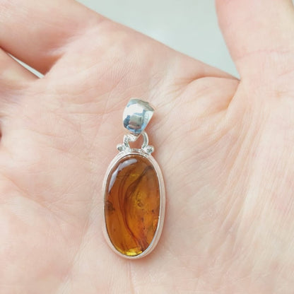 Pendentif Ambre