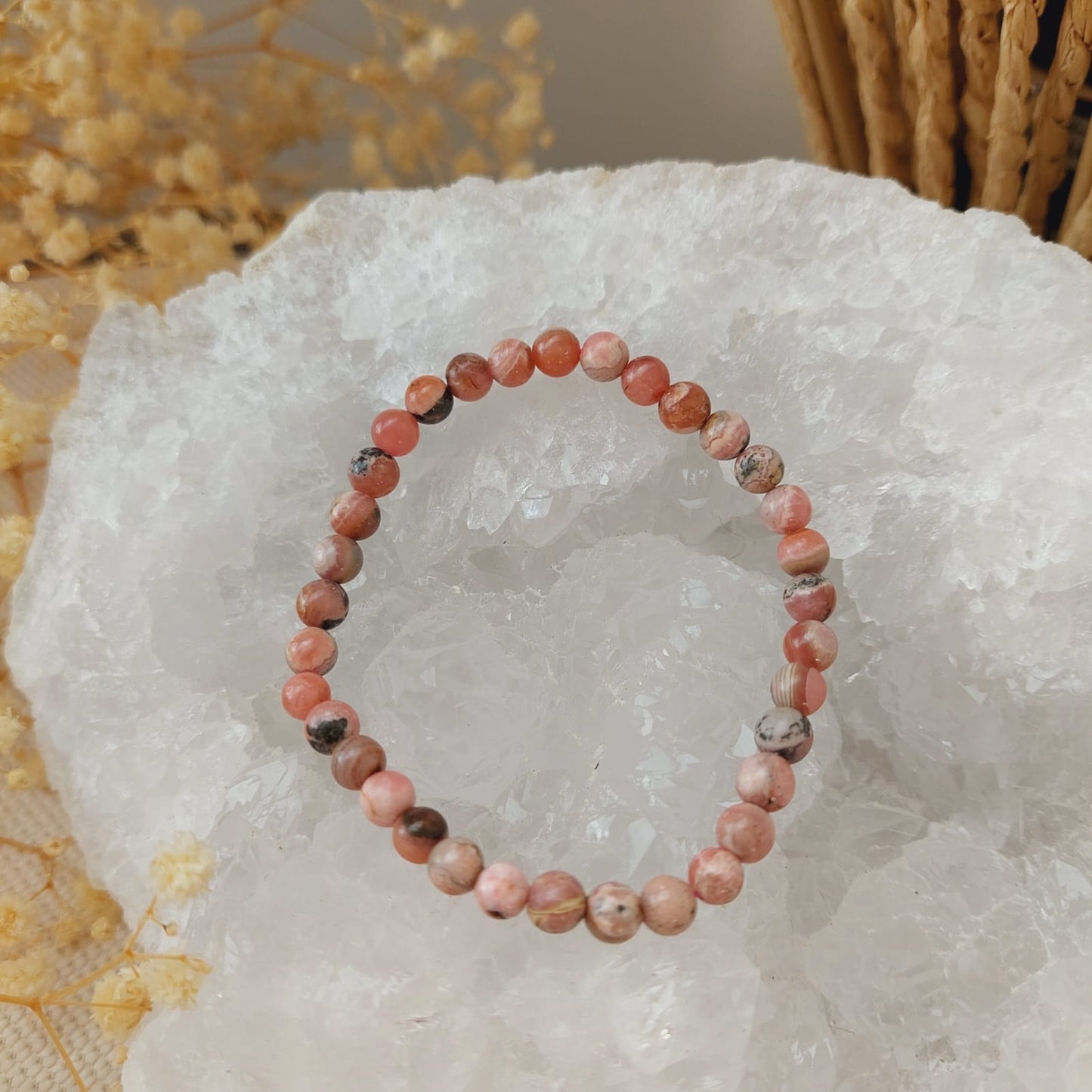 Bracelet rhodochrosite