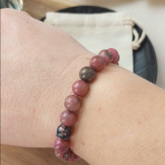 bracelet rhodonite