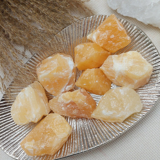 Calcite orange brute