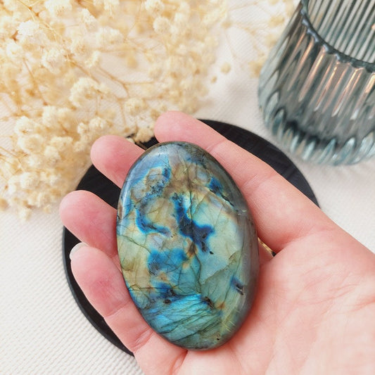 Galet plat Labradorite